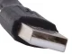 Izturīgs USB-A uz USB-C kabelis, 1.4m, 2.1A