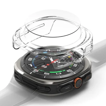 Ringke Slim vāciņš un aizsargstikls Samsung Galaxy Watch Ultra 47mm Caurspīdīgs