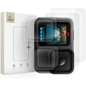 Tech-Protect Glass Fit+ aizsargstiklu komplekts GoPro Hero 13, caurspīdīgs