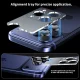 Tech-Protect Camring Fit+ kameras aizsargstikli iPhone 14/15/16/17 Pro un Pro Max, sudraba