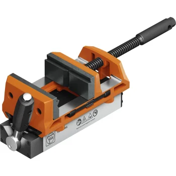 Magnētiskās skrūvspīles Fein VersaMAG, 100 mm, Melna / Oranža