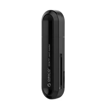 Orico CRS21 USB 3.0 SD un microSD atmiņas karšu lasītājs, melns