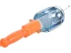 Darbnīcas lampa ar 10m vadu un āķi, 230V, oranža