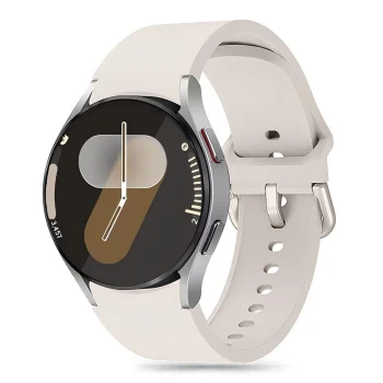 Tech-Protect Silicone siksniņa Samsung Galaxy Watch 4/5/5 Pro/6/7/FE, Bēša