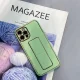 Vāciņš Samsung Galaxy A12 5G ar statīvu New Kickstand Case, zaļš
