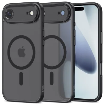 Tech-Protect MagCam MagSafe telefona vāciņš iPhone 17 Air, Matēti melns
