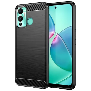 Vāciņš Infinix Hot 12 Play NFC / Hot 12 Play Carbon Case, melns