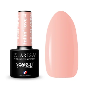 Claresa Fallin' Love 4 Hibrīda nagu laka, 5g