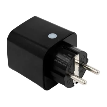 Viedā kontaktligzda Shelly Plug M Gen3, Wi-Fi, Bluetooth, Matter, melna