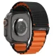 Spigen WBF1 siksniņa Apple Watch 44 / 45 / 46 / 49 mm, melna un oranža