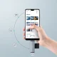 Atmiņas karšu lasītājs Tech-Protect UltraBoost SD/microSD, USB-C un USB-A, pelēks