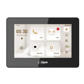 7 collu iekštelpu domofona monitors VTH5421HB-W