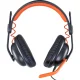 Logitech Zone Learn vadu austiņas skolēniem, zilas/oranžas
