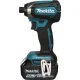 Akumulatora triecienskrūvgriezis Makita DTD153RTJ 18V 2x 5.0 Ah 170 Nm