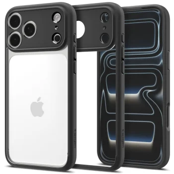 Spigen Ultra Hybrid vāciņš iPhone 18 Pro / 17 Pro, Matte Black