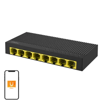 Tīkla komutators IMOU SG108C 8 porti Gigabit