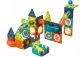 Magnētisko bloku konstruktors, bumbu trase, 110 detaļas | Magnetic Blocks Ball Track