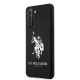 Samsung Galaxy S21 (SM-G991) US Polo Silicone Logo Case Cover (USHCS21SSLHRBK), Black | Telefona Maciņš Vāks Apvalks...