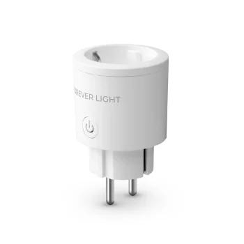 Viedā Wi-Fi rozete Forever Light FLSP10B, 240V, 10 A, balta