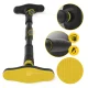 4Fizjo ULTRA regulējams pievilkšanās stienis durvīm 66-100 cm, melns/dzeltens