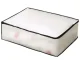 Drēbju un gultas veļas organizators ar rāvējslēdzēju XL 60x45x30cm