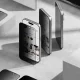 Aizsargstikls Ringke Easy Slide 2-pack iPhone 17, privātuma filtrs, Black