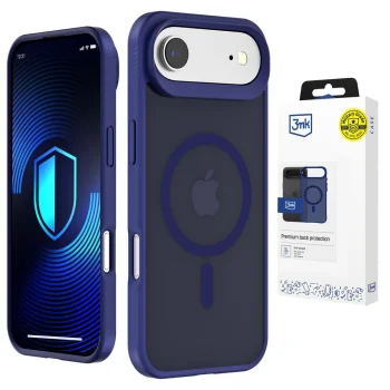 3mk Smoke MagCase vāciņš iPhone Air ar MagSafe, zils