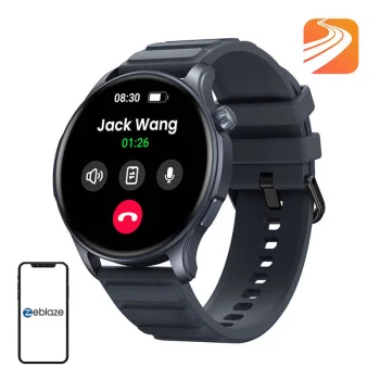 Viedpulkstenis Zeblaze Btalk 3 Pro, 1.43" AMOLED, pelēks