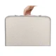 Trizand saliekams tūrisma galds - koferis, smilškrāsas