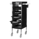 Frizieru ratiņi Gabbiano FX11-F, Melni