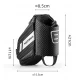 Velosipēda zemsegla soma Rockbros C32BK 1.5 l ar pudeles kabatu - melna