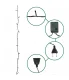 Ziemassvētku gaismas LED virtene 9,5 M 100 diodes, zilas | Christmas Fairy Lights
