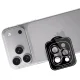3mk Lens Protection Pro kameras aizsargstikls, iPhone 18 Pro / 18 Pro Max, bordo