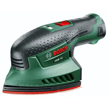 Akumulatora multislīpmašīna Bosch EasySander 12, 12 V, 1x 2.0 Ah akumulators un lādētājs