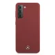 Mercedes Samsung Galaxy S21 vāciņš Silicone Line, sarkans