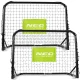 Neo-Sport NS-461 futbola vārtu komplekts, 2 gab., 60x45x25 cm