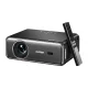 Projektors Aurzen Eazze D1 Pro Full HD 1080p ar 4K atbalstu un Dolby Audio
