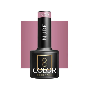 OCHO NAILS NUDE N09 hibrīda nagu laka, 5 g