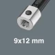 Pašregulējoša uzgriežņu atslēgas galva Wera 7870 Joker L, 9x12 mm, 16-19 mm