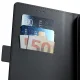 3mk Wallet Case atverams vāciņš Xiaomi Redmi 15C - melns