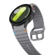 Tech-Protect Samsung Galaxy Watch 4 / 5 / 6 / 7 / FE siksniņa Silicone Sport, pelēka