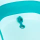 ECOTOYS saliekamā bērnu vanniņa ar temperatūras korķi, zila