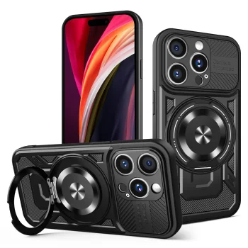 Vāciņš TFO Defender Armor Mag, iPhone 15 Pro Max 6.7", melns