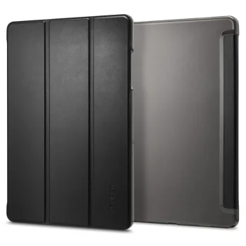 Spigen Smart Fold atverams vāciņš Samsung Galaxy Tab A9+ / A11+ Melns