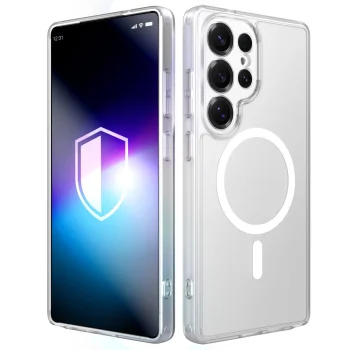 3mk Misty MagCase vāciņš Samsung Galaxy S25 Ultra viedtālrunim, White