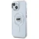 Karl Lagerfeld IML Metal Karl Head MagSafe vāciņš Apple iPhone 15, Balts