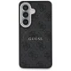 Guess 4G Embossed Ring MagSafe vāciņš Samsung Galaxy S26+, melns