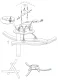 Griestu Lampa Gaismeklis LED Lustra, Melns | Chandelier Ceiling Light Lamp