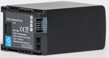 Extra Digital akumulators Canon BP-827 (7.4V, 3400 mAh)