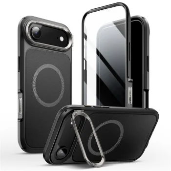 Supcase IBLSN Ares Flip Mag MagSafe vāciņš iPhone 17 Air, melns